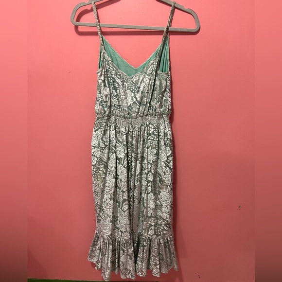 Anthropologie Hemant & Nandita mint color dress size M - Picture 4 of 4